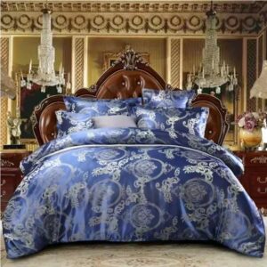 Luxury Jacquard Bedding Set – King Size 220x240cm